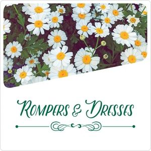 Womens Rompers & Dresses